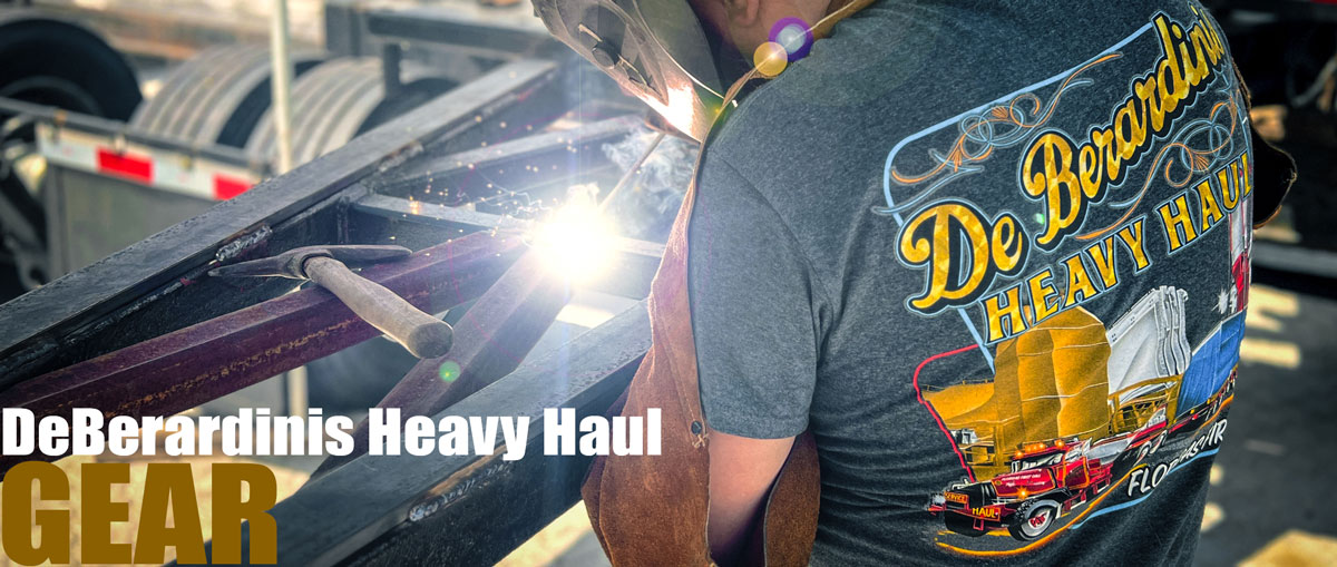 Shop the full line of DeBerardinis Heavy Haul Gear including scale models, hats and T-Shirts