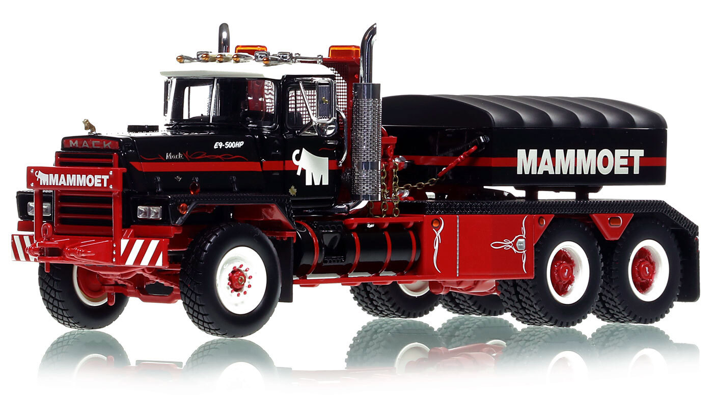 1:50 Scale Diecast Model of Mammoet 1995 Mack RD822SX - 410311_000