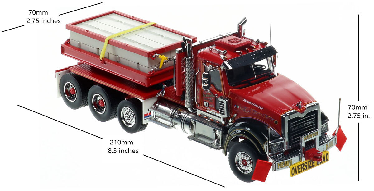 Heavy Haul Replicas DeBerardinis Heavy Haul 2011 Mack Titan 117