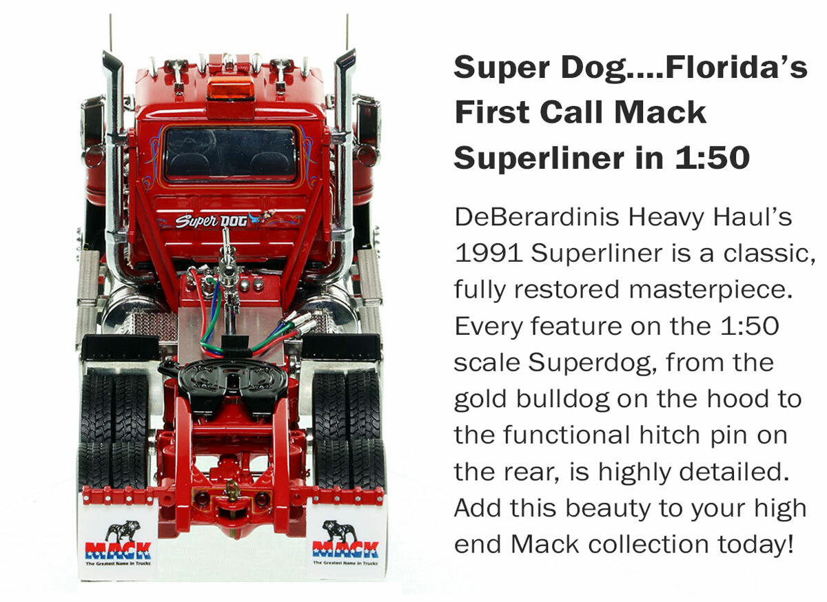 DeBerardinis Heavy Haul 1991 Mack Superliner Specs