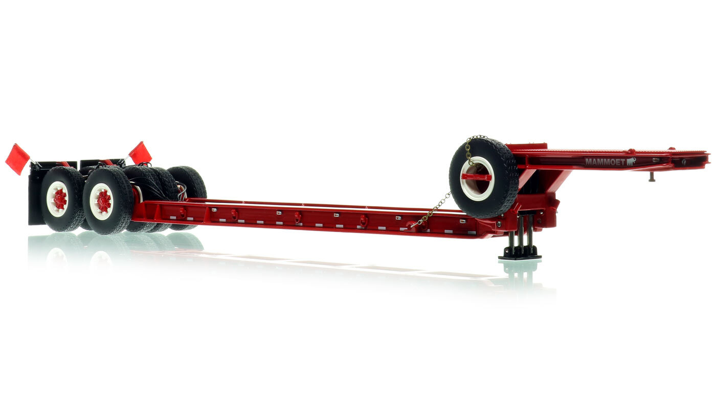 1:50 Scale Diecast Model of 1950s Rogers 90-Ton Beam Trailer - Mammoet (410328_000)