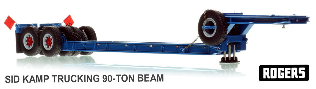 Heavy Haul Replicas Sid Kamp Trucking 2018 Mack Titan Tri-axle Tractor