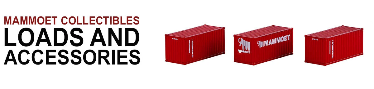 1:50 scale fully functional diecast models of Mammoet Loads and Accessories by Mammoet Collectibles