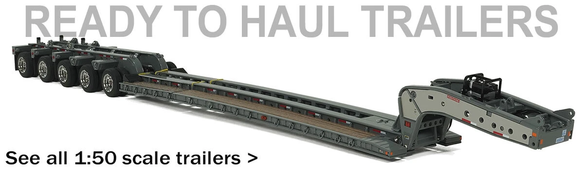 1:50 scale diecast trailers by Heavy Haul Replicas