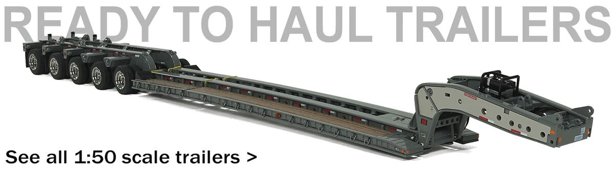 1:50 scale diecast trailers by Heavy Haul Replicas