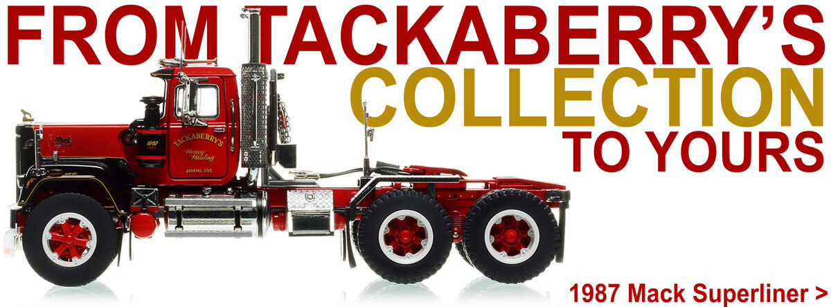  Tackaberry's Heavy Hauling 1987 Mack Superliner Tandem Axle Tractor