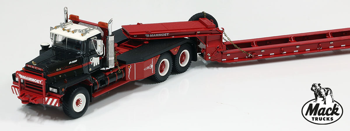 RD800 Truck for 1950s Rogers 90-Ton Beam Trailer - Mammoet