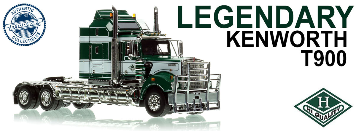1:50 scale diecast model of Kenworth T900 Tandem Axle Tractor - Hi-Quality Group AU