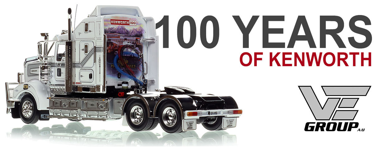 1:50 scale diecast model of Kenworth T909 Tandem Axle Tractor - VE Group AU