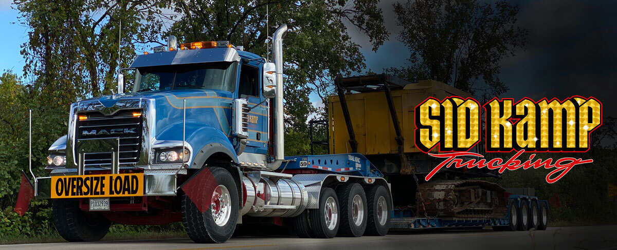 Sid Kamp Trucking 1:50 scale diecast models by Heavy Haul Replicas