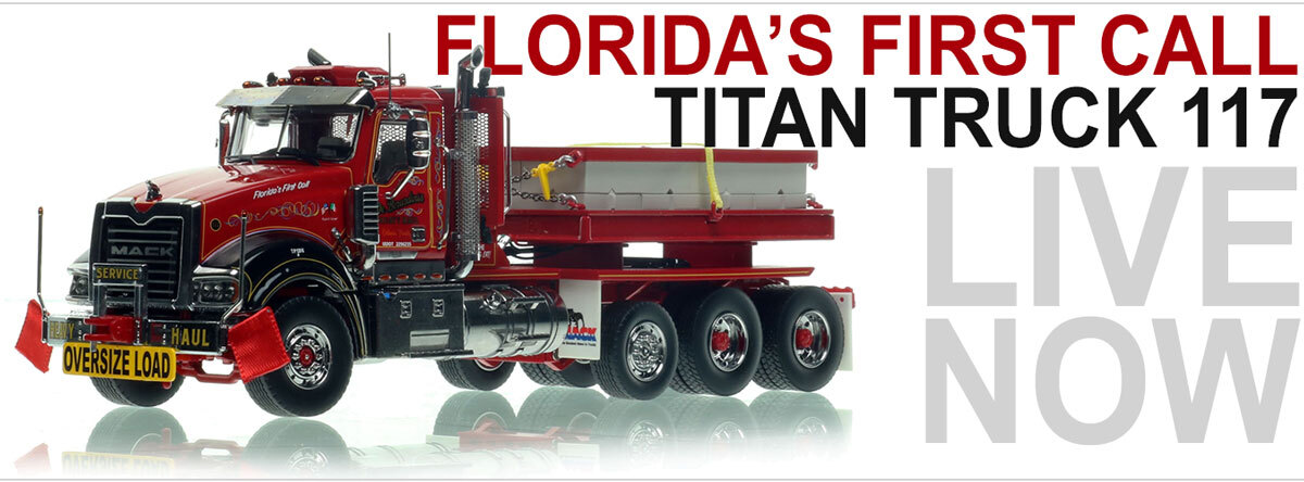 Order your Deberardinis Heavy Haul Mack Titan Truck 117 today!
