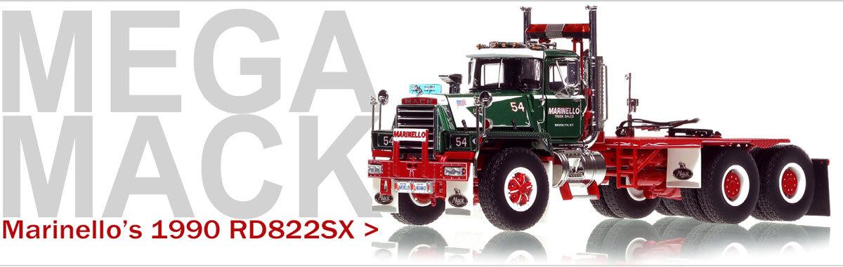1:50 scale Marinello's Mega Mack RD822SX replica