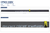 CPM® S30V PM stainless knife steel strip, 0.156 inch thick x 1.5 inch wide