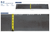 D-2 cold work tool steel strip, 0.250 inch thick x 6 inch wide