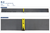 D-2 cold work tool steel strip, 0.250 inch thick x 3 inch wide