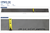 CPM® 3V PM knife steel strip, 0.187 inch thick x 3 inch wide