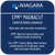 CPM® MagnaCut PM stainless knife steel product image from Niagara Specialty Metals showing applications and performance benefits