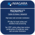MagnaMax™ PM stainless knife steel product image from Niagara Specialty Metals showing applications and performance benefits