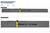 MagnaMax™ PM stainless knife steel strip, 0.093 inch thick x 3 inch wide