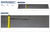 MagnaMax™ PM stainless knife steel strip, 0.125 inch thick x 6 inch wide