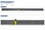 MagnaMax® PM stainless knife steel strip, 0.156 inch thick x 2 inch wide