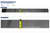 MagnaMax® PM stainless knife steel strip, 0.187 inch thick x 3 inch wide