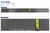 CTS XHP PM stainless knife steel strip, 0.187 inch thick x 3 inch wide
