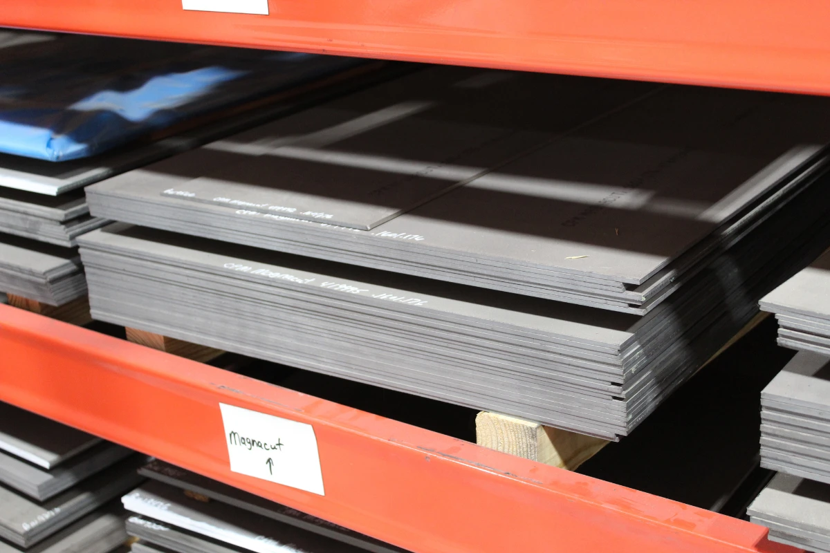 CPM MagnaCut steel sheets at Niagara Specialty Metals
