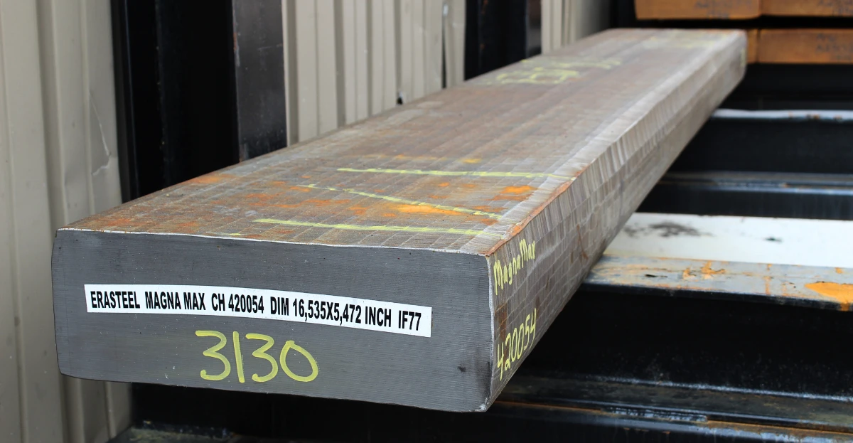 MagnaMax steel billet at Niagara Specialty Metals