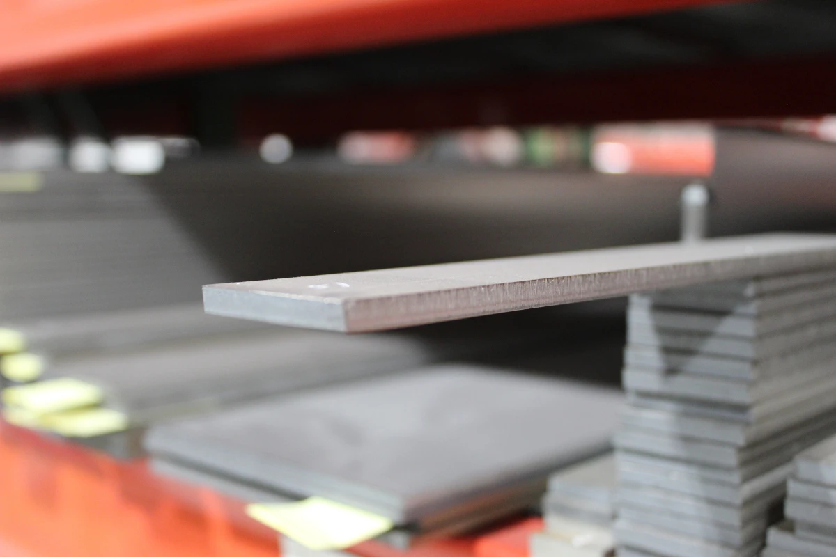 Processed MagnaMax steel inventory at Niagara Specialty Metals