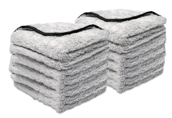 Buff & Gloss Spray Wax Towel, 12 Pack