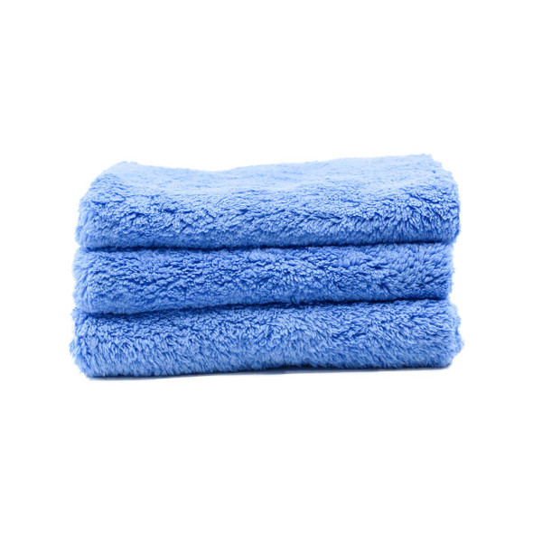 Speed Master Cloud 9 Microfiber Buffing Towel - Blue - 3 Pack