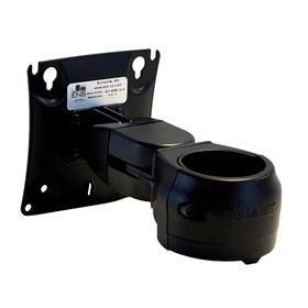 POS Double Pivot Flat Panel Monitor Mount Rotating Pole Clamp