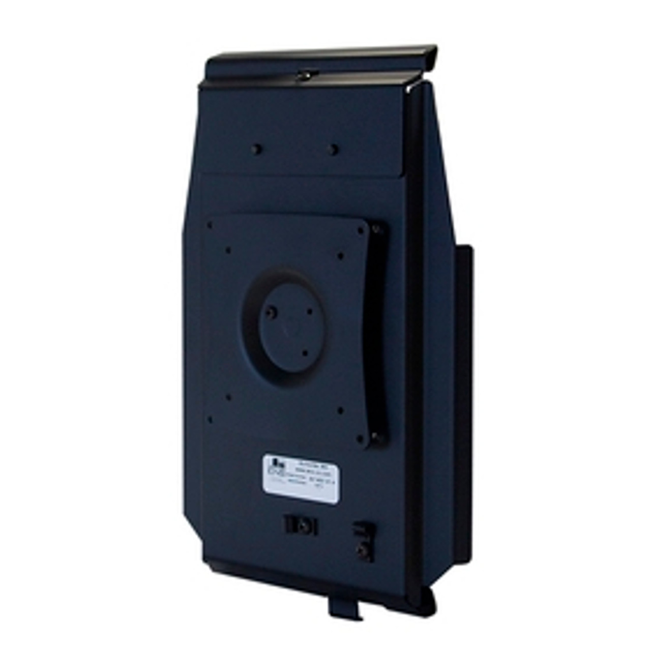 pos tablet enclosure with vesa interface plate for microsoft surface