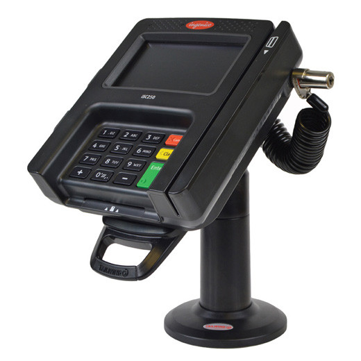 Ingenico iSC250 FlexiPole FirstBase Complete Stand - SwivelStands.com