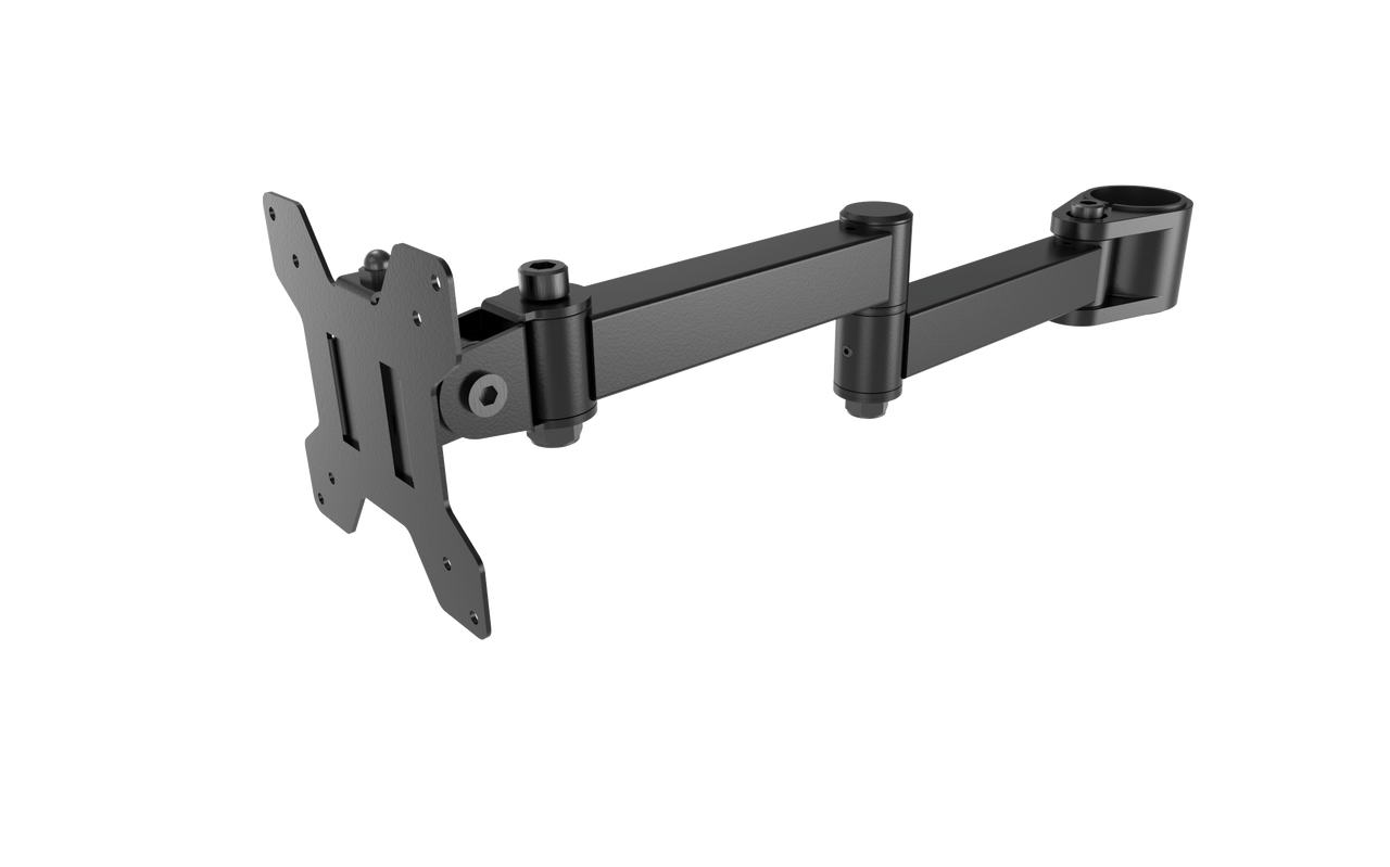 Monitor Mount On 16″ Long Folding Extension Arm