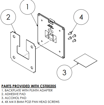 Universal Tablet Backplate by Tailwind