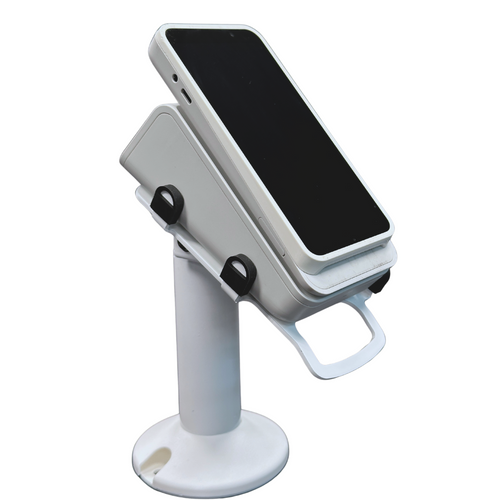Stripe S700 POS Terminal Swivel and Tilt Stand (White) - Fits with Charging Dock Only