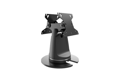 DM-10-212 Heavy Duty Display Mount for 2 Displays Back to Back with Free Standing Base