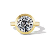 bezel-set-round-diamond-ring-yellow-gold