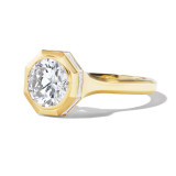 round-bezel-set-engagement-ring- yellow-gold