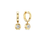 Shield-bezel-set-diamond-drop-earrings