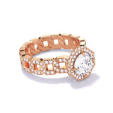 Round Stone Diamond Engagement Rings 1 carat