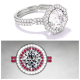 Signature vs Statement Engagement Rings: Chance Collection