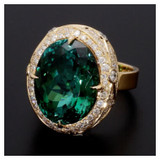 Custom Design Story: Leslie's Tourmaline Ring