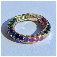 Custom Design Story: A Rainbow Ring