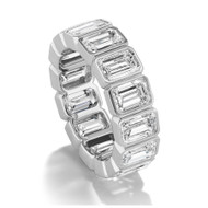 Our Top Emerald Cut Diamond Eternity Bands