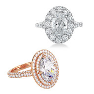 Our Top Oval Halo Engagement Rings