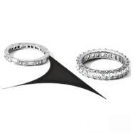 Our Top 14 Platinum Wedding Bands & Eternity Rings