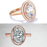 Signature vs Statement Engagement Rings